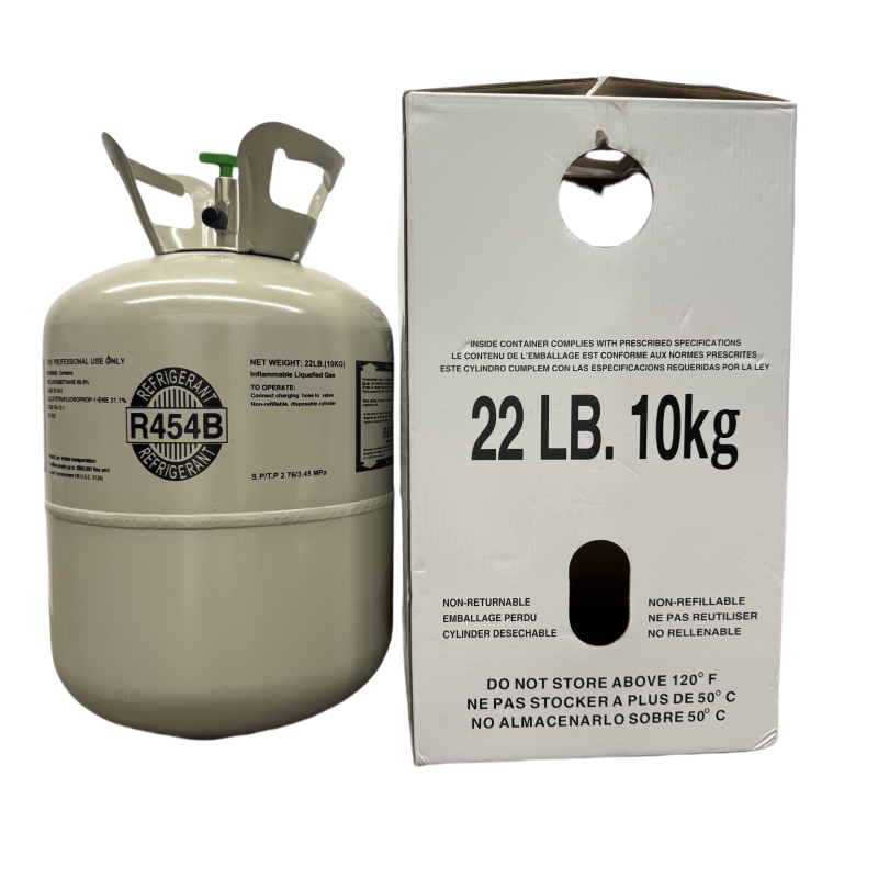 22 lb R-454B Refrigerant Gas Cylinder for HVAC Systems – Reliable Cooling Performance