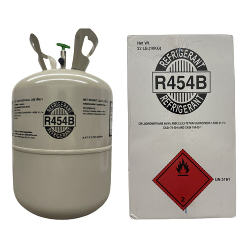 22 lb R-454B Refrigerant Gas Cylinder for HVAC Systems – Reliable Cooling Performance